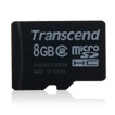 Transcend 8GB microSDHC Memory Card