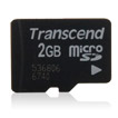 Transcend 2GB microSDHC Memory Card
