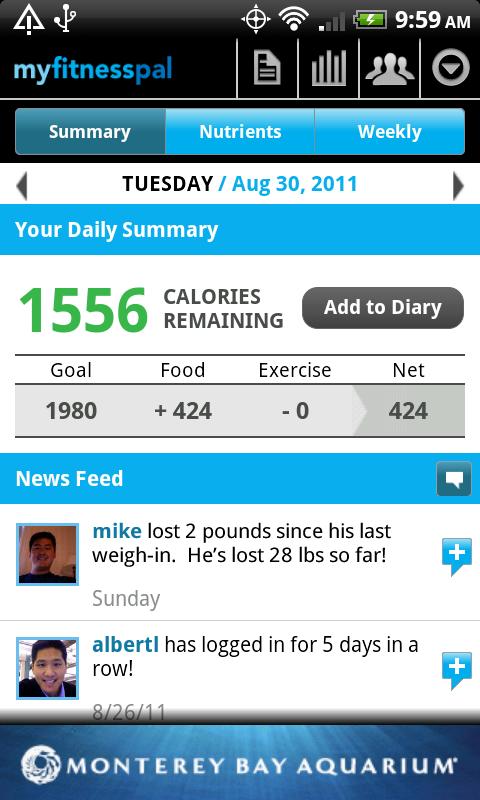 Calorie Counter - My Fitness Pal 3