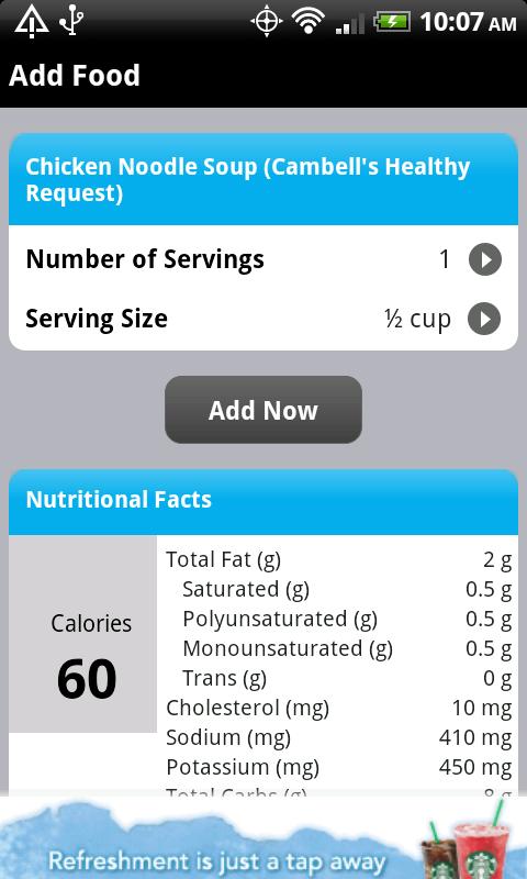 Calorie Counter - My Fitness Pal 2