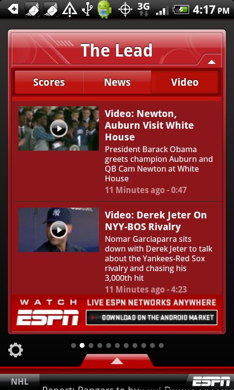 ESPN ScoreCenter 3