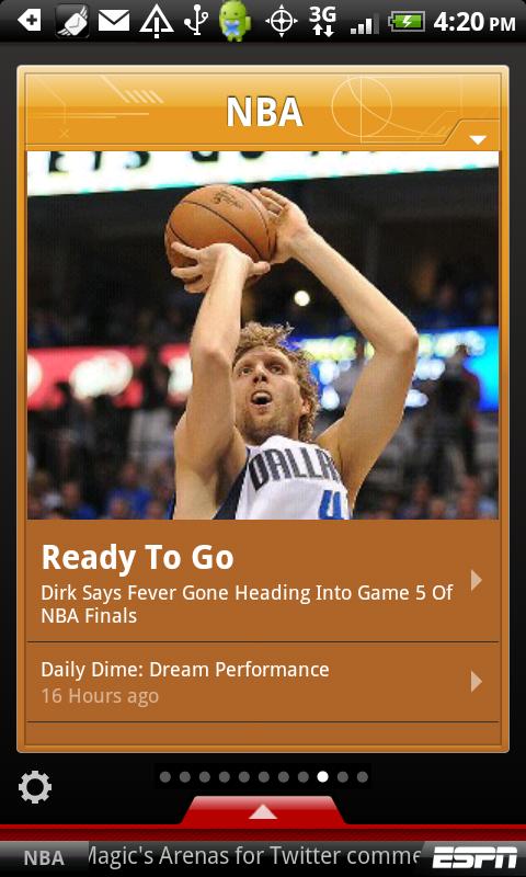 ESPN ScoreCenter 1