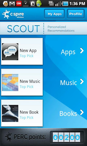 C Spire SCOUT for Android 2