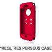Trident Exoskeleton Case for iPhone 5 (Red)