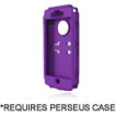 Trident Exoskeleton Case for iPhone 5 (Purple)