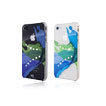 White Diamonds Liquids Case for iPhone 4/4S (Blue)