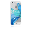 White Diamonds Liquids Case for iPhone 5 (Blue)