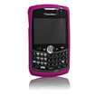 BlackBerry Curve Rubber Case (Magenta)