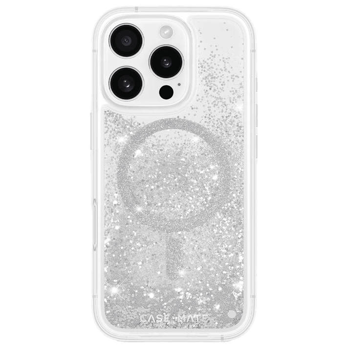 Case-Mate Waterfall for iPhone 16 Pro (Silver) | C Spire Wireless