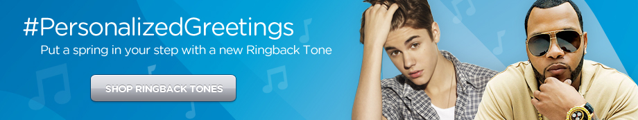 Put a spring in your step with a new Ringback Tone.