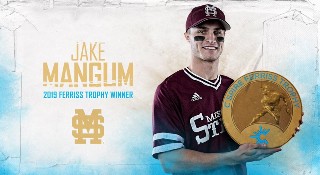 2019 Ferriss Trophy Winner: Jake Mangum - MSU