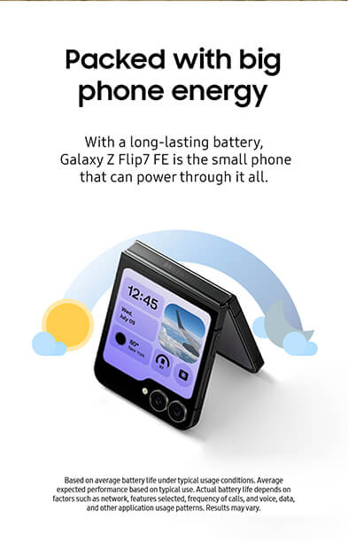Samsung Galaxy Z Flip7 Fan Edition 128GB (Black) | C Spire Wireless