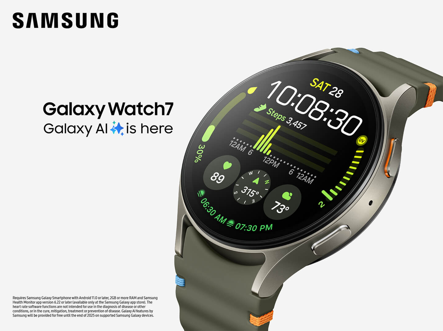Galaxy Watch7 44mm (Green) | C Spire Wireless