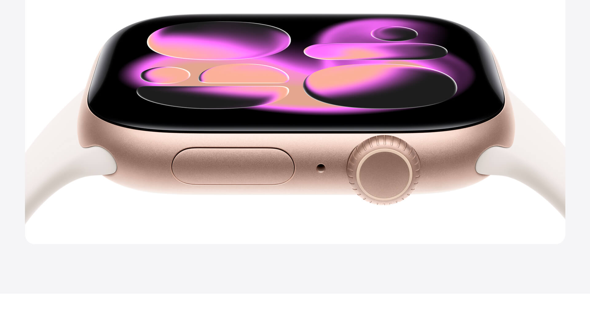 Watch Series 11 42mm Rose Gold Aluminum Case with Light Blush 