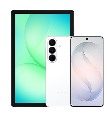 Samsung Galaxy S26 Ultra and Tab A11+ 5G on us