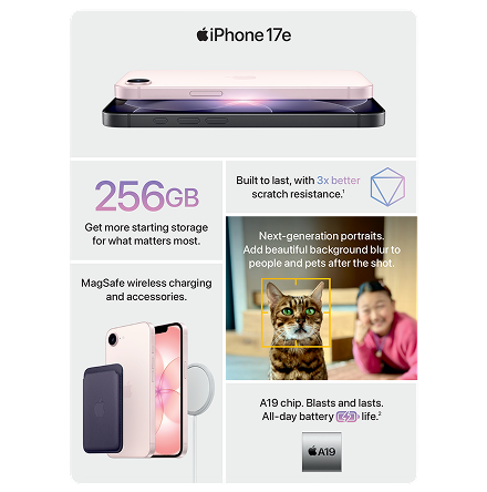 iPhone 17e 256GB (Soft Pink) | C Spire Wireless
