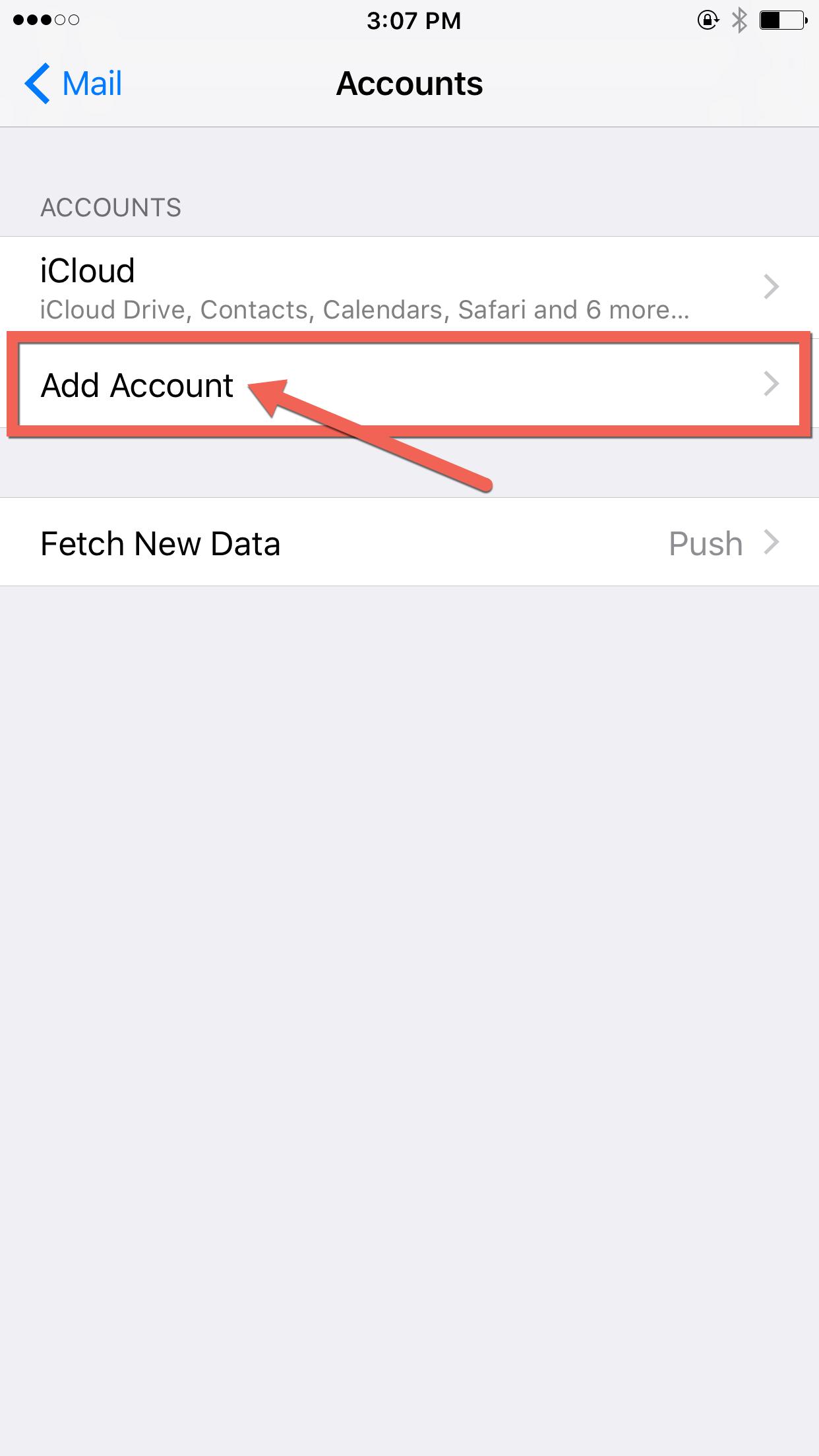 How to add an email account to your iPhone