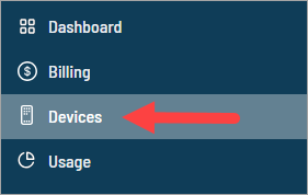 Select Devices from the side navigation of your online account.