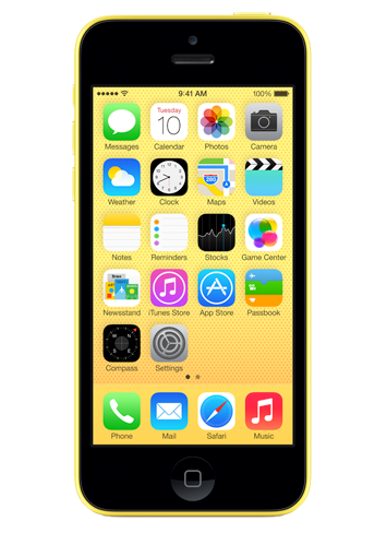 iPhone 5c 8GB (Yellow)