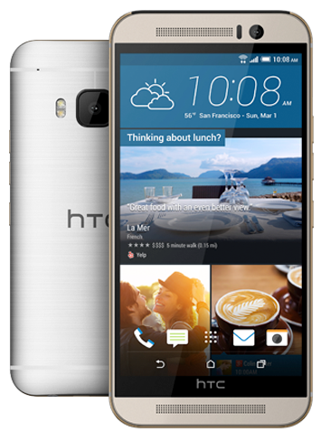 HTC One M9 (Silver/Gold)