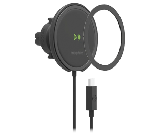Mophie Snap Plus Wireless Charging Vent Mount (Black)