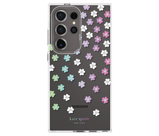Kate Spade Hardshell Case for Samsung Galaxy S24 Ultra (Scattered Flowers)