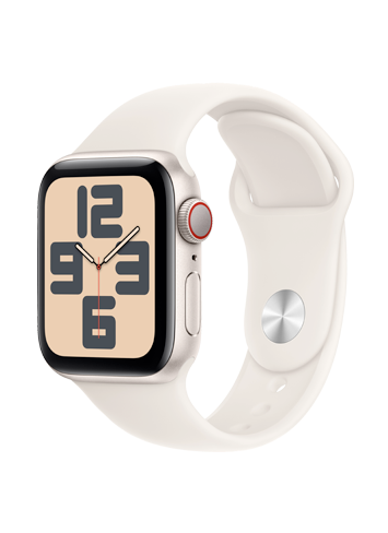 Watch SE (2nd Generation) 44mm Starlight Aluminum Case with