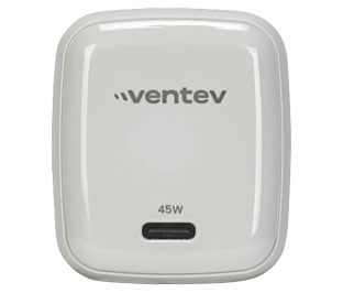 Ventev Ultrafast 45W USB-C GaN Mini Wall Charger