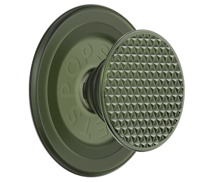 PopSockets - PopGrip for Apple MagSafe (Knurl Olive)