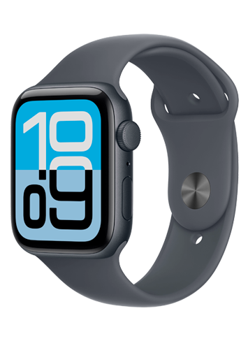 Watch SE3 44mm Midnight Aluminum Case with Midnight Sport Band (S