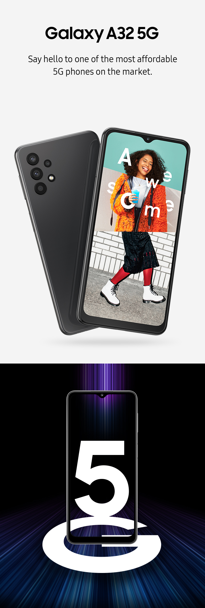Samsung Galaxy A32 5G (Black) | C Spire Wireless