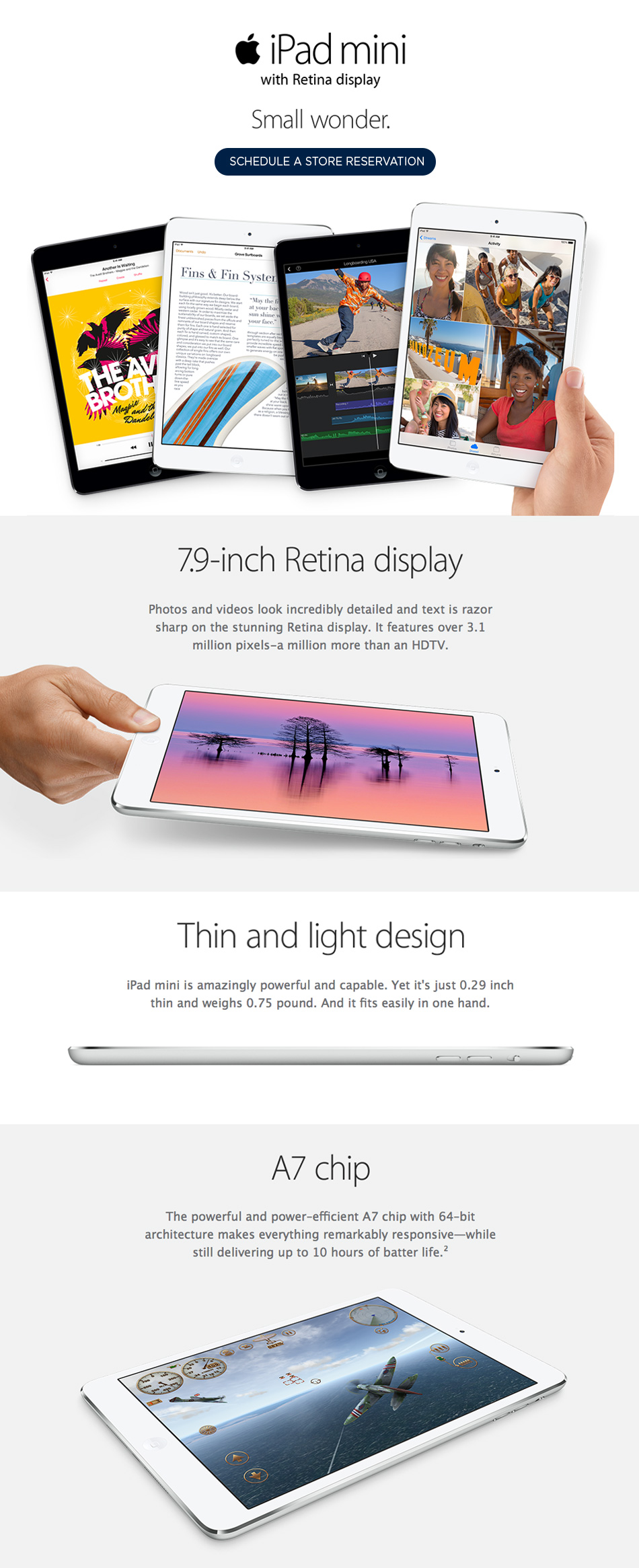 iPad mini with Retina display - Small wonder.