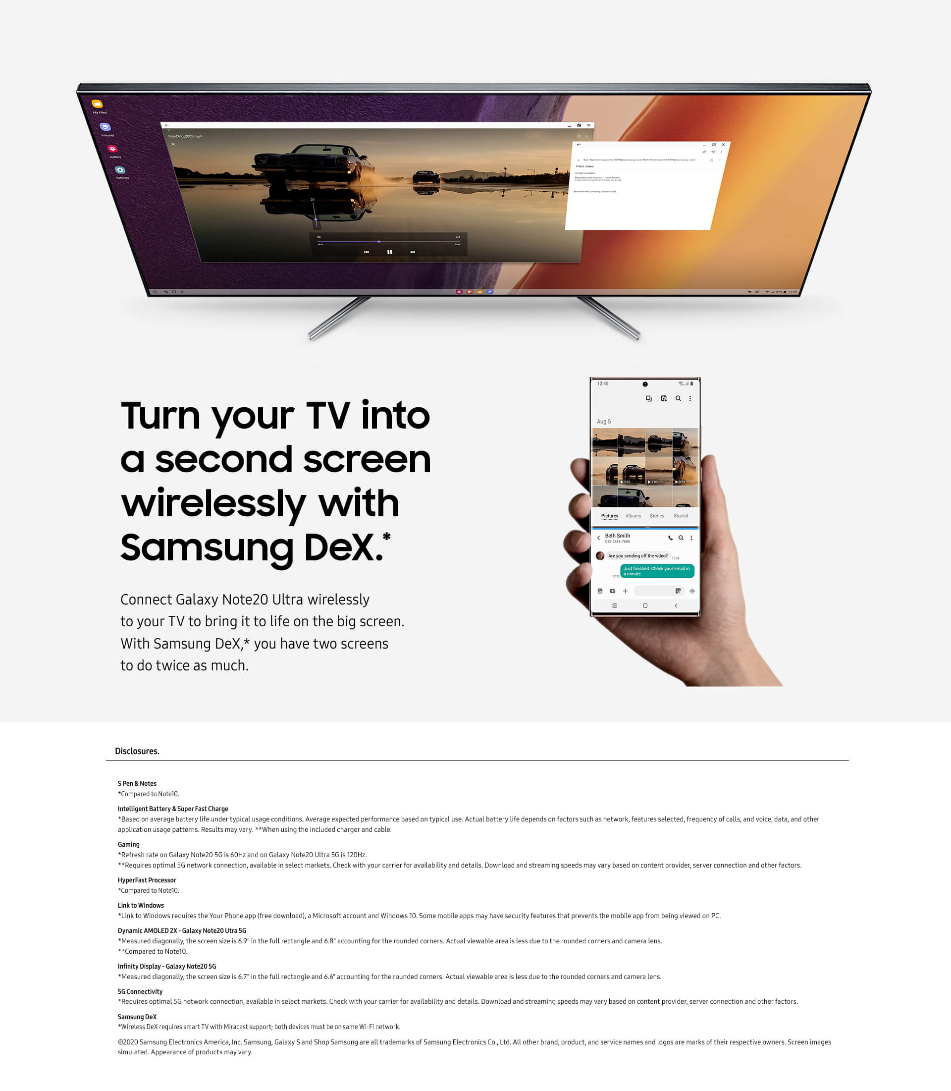 Samsung Galaxy Note20 128GB (Mystic Bronze) | C Spire Wireless