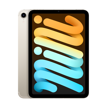 iPad mini 6th Gen Wi-Fi + Cellular 64GB (Starlight) | C Spire Wireless