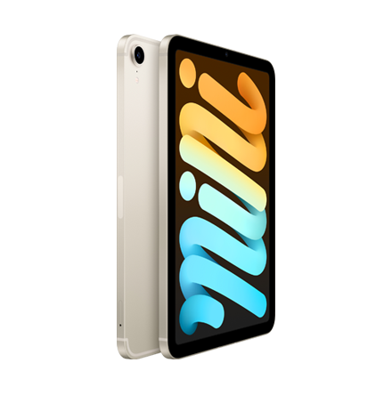 iPad mini 6th Gen Wi-Fi + Cellular 64GB (Starlight) | C Spire Wireless